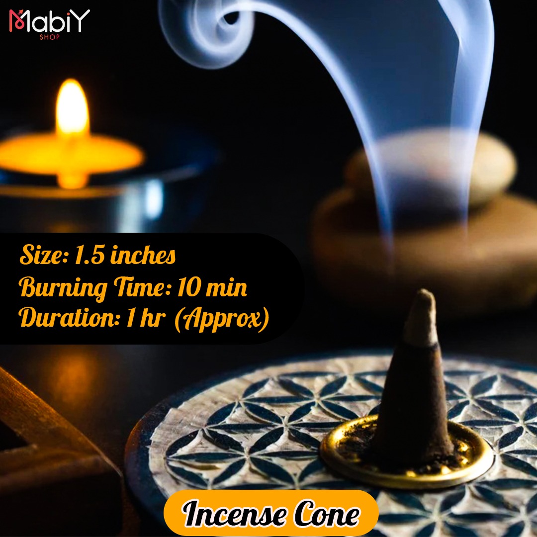 Incense Cone 12 Box (144 Pitch Cone)